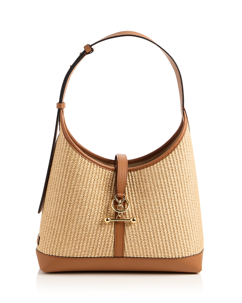 Strathberry Kite Raffia Hobo Bag
