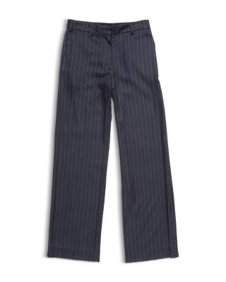 Wool Pinstripe Pants 
