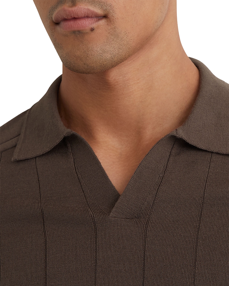 Reiss Chelmsford Short Sleeve Merino Wool Sweater Polo