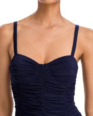 Bustier Maxi Mesh Dress - Exclusive - thumbnail 3
