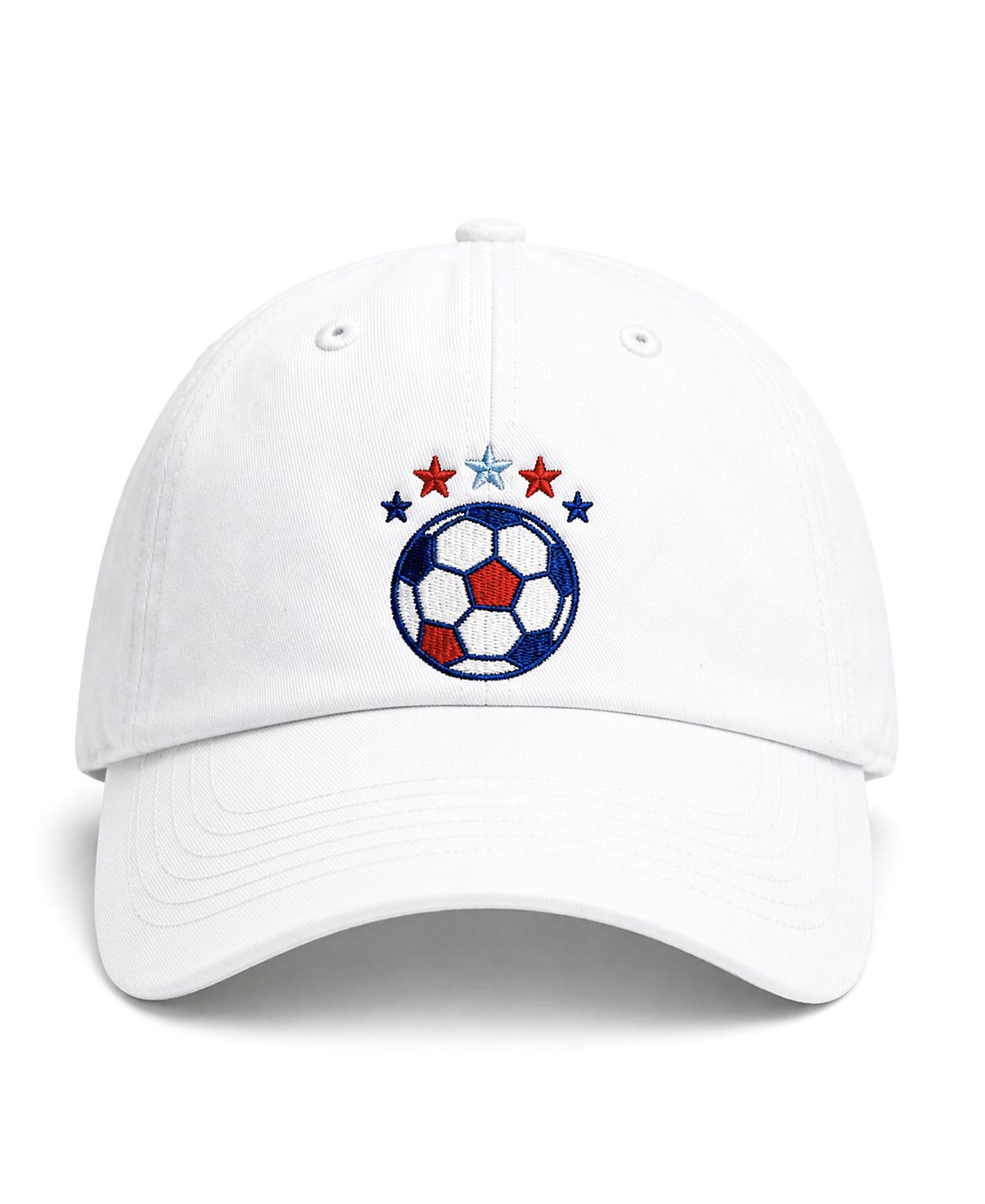 Bits & Bows Unisex Usa Soccer Baseball Hat