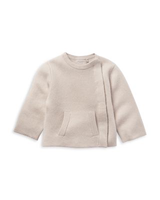 Unisex Cashmere Blend Asymmetric Sweater - Baby, Little Kid