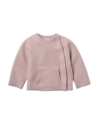 Unisex Cashmere Blend Asymmetric Sweater - Baby, Little Kid