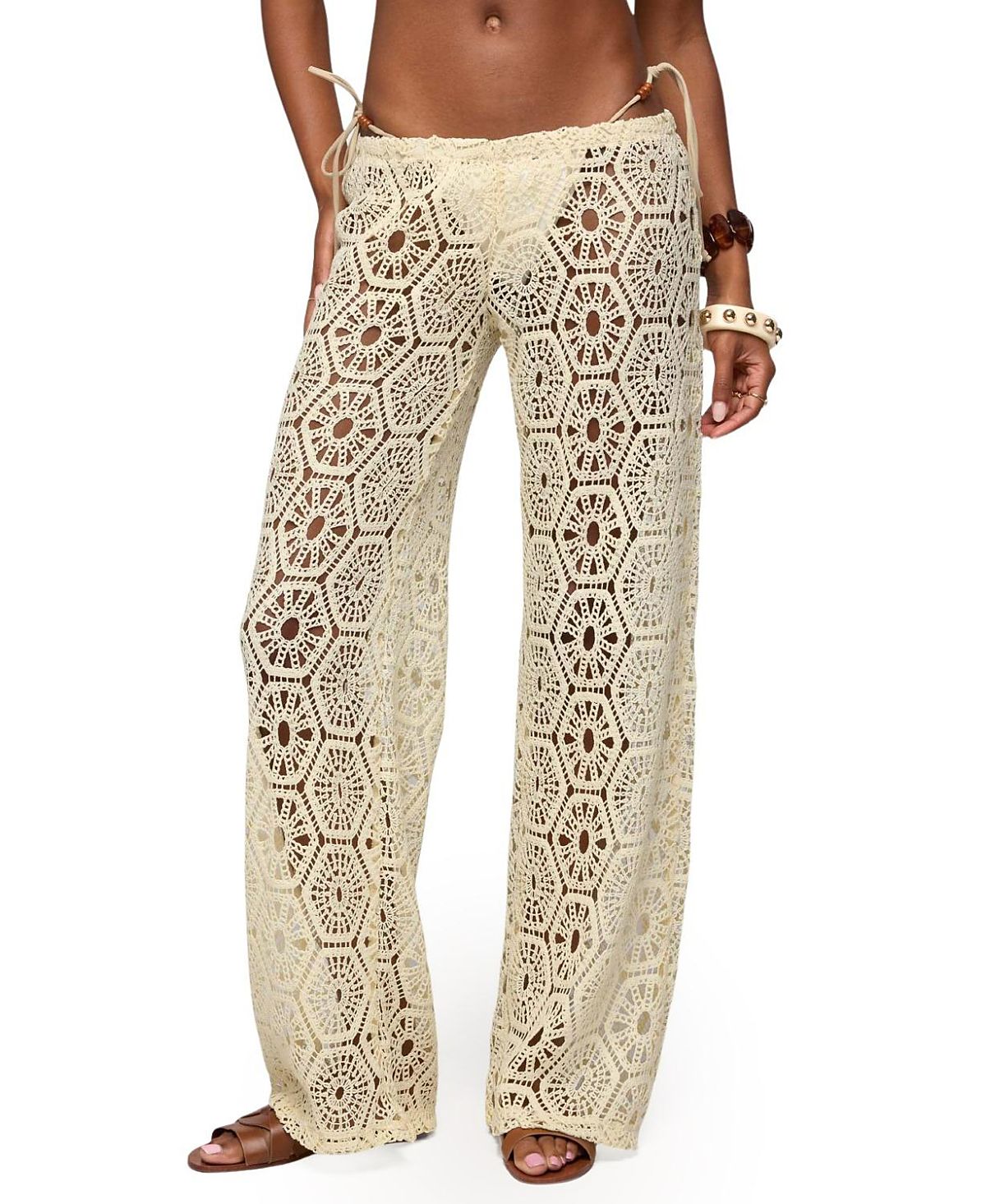 Edikted Amrita Baggy Crochet Pants
