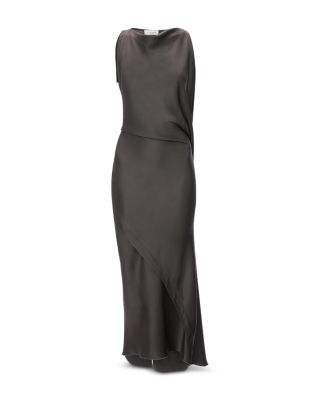 Sleeveless Draped Dress