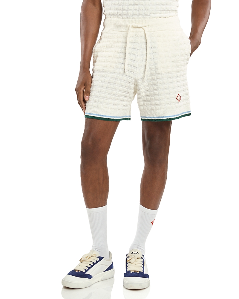Casablanca Boucle Drawstring Shorts