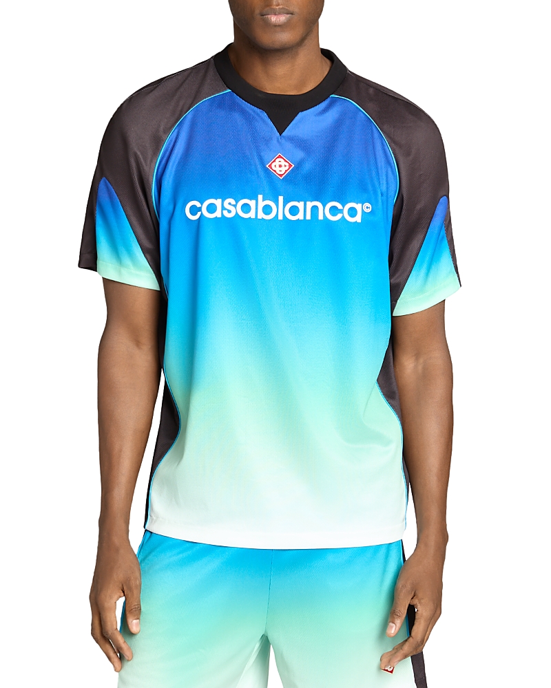 Casablanca Logo Gradient Jersey T-Shirt