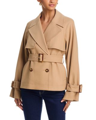 Lazaro Dickey Double Breasted Trench Jacket