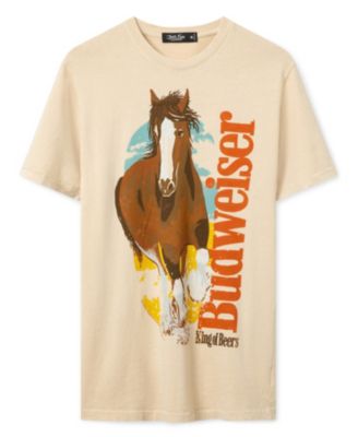  Unisex Budweiser Clydesdale Vintage Tee