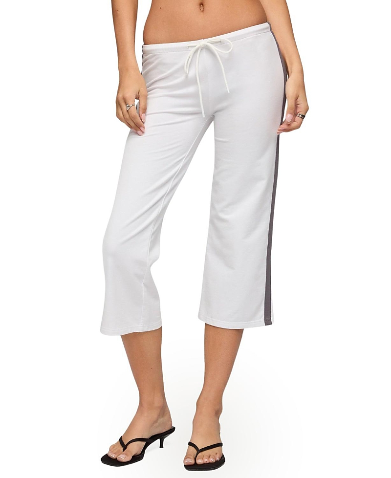 Edikted Milene Contrast Terry Capri Pants