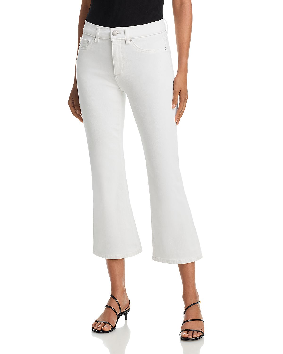 DL1961 Petite Bridget Crop Instasculpt High Rise Bootcut Jeans