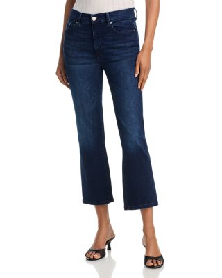 Petite Halle Instasculpt™ Straight Leg High Rise Jeans in Mediterranean