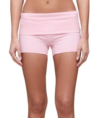  Soraia Foldover Biker Shorts