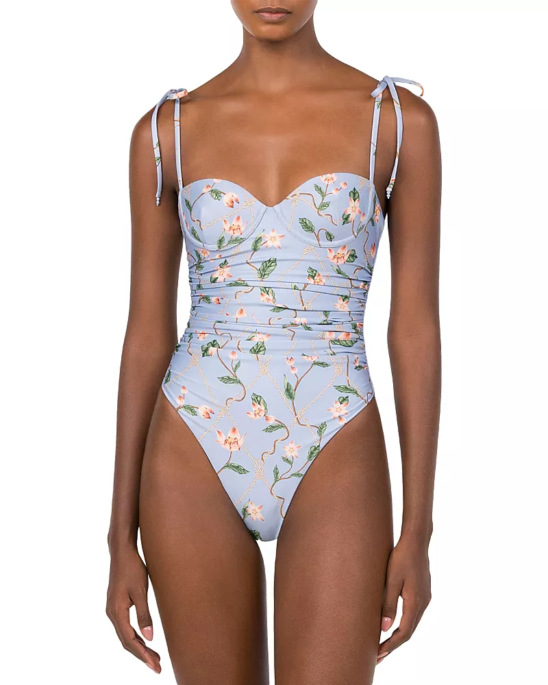Agua by Agua Bendita Rabano Navegante One Piece Swimsuit