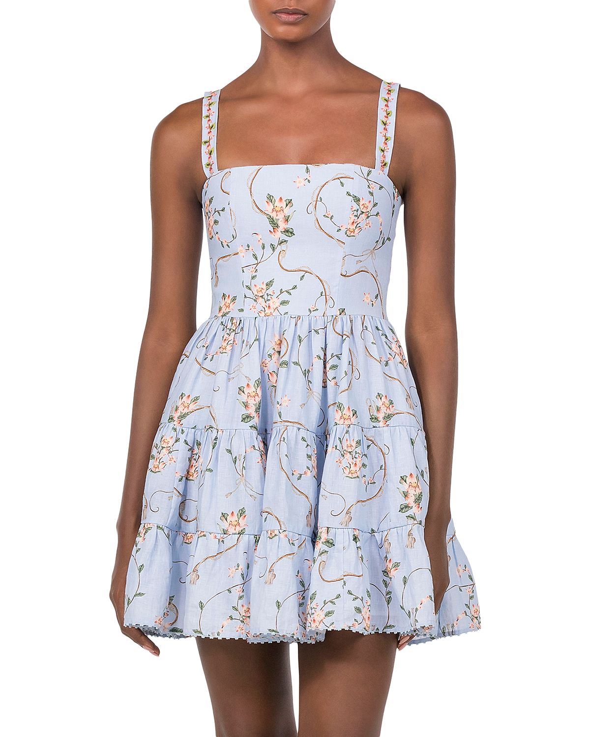 Agua by Agua Bendita Lima Navegante Linen Dress