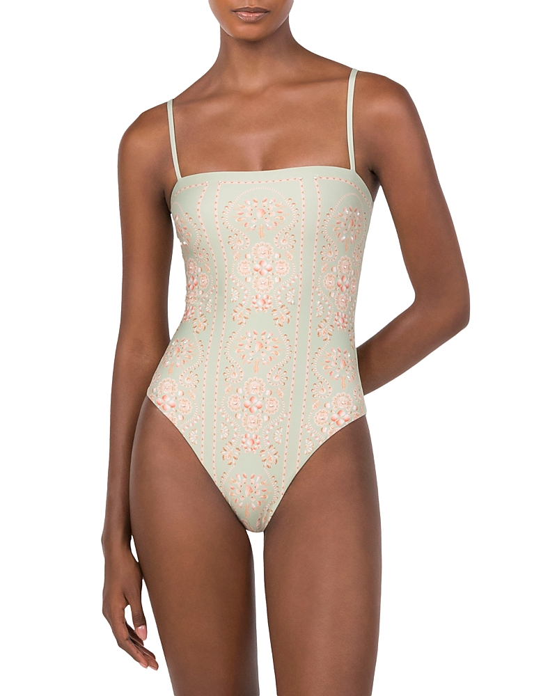Agua by Agua Bendita Durazno Playa One Piece Swimsuit