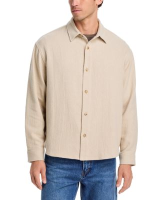 Textured Overshirt