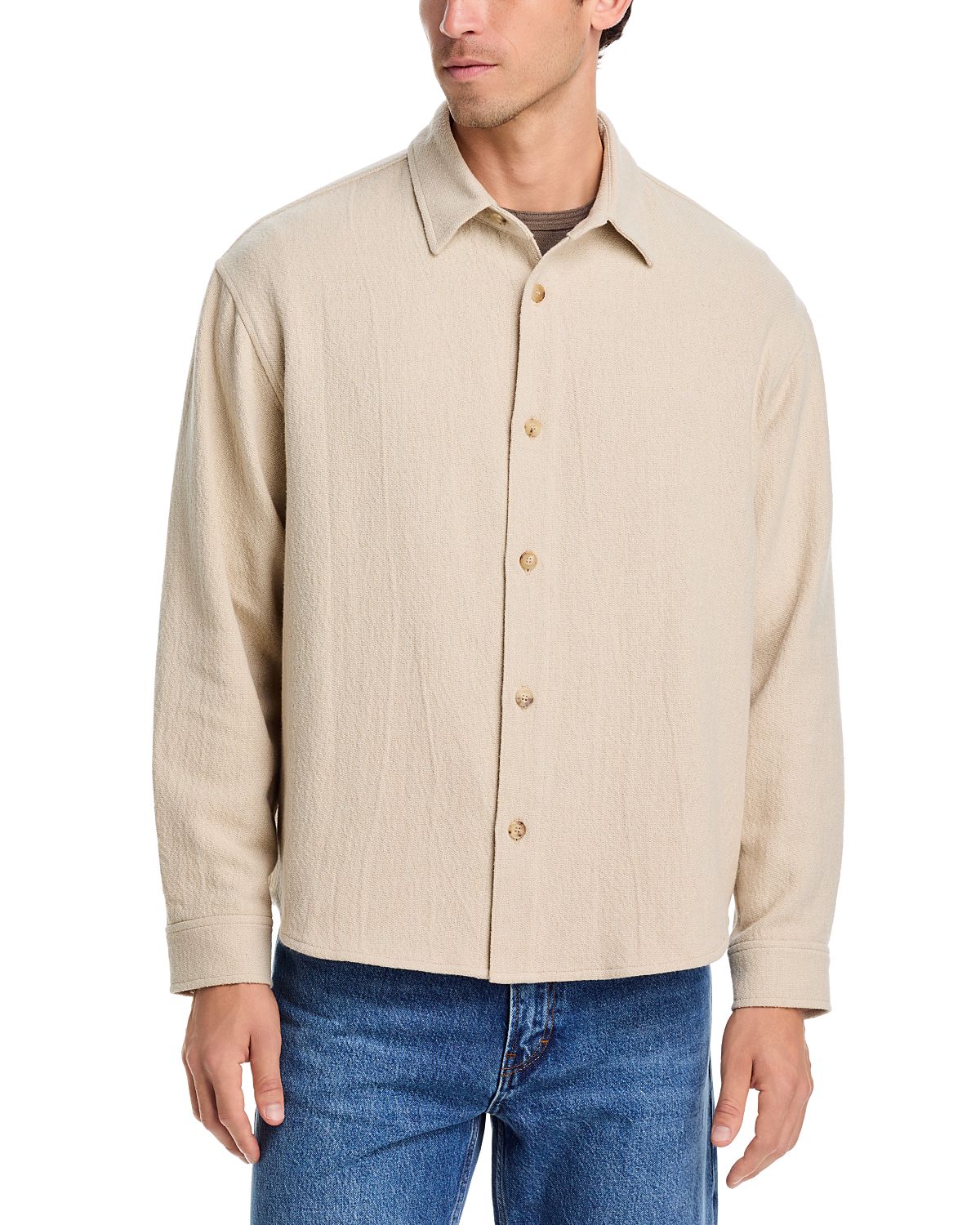 Frame Textured Overshirt