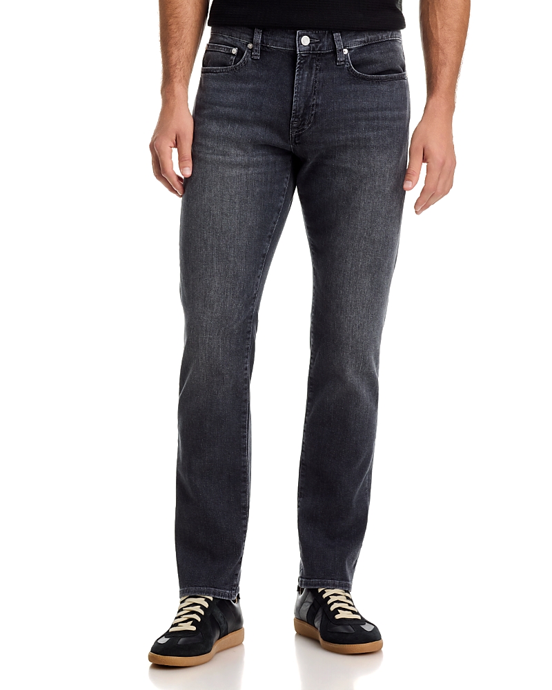 Frame L'Homme Slim Fit 32.5 Jeans in Midnight Ash
