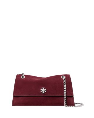 Kira Suede Shoulder Bag