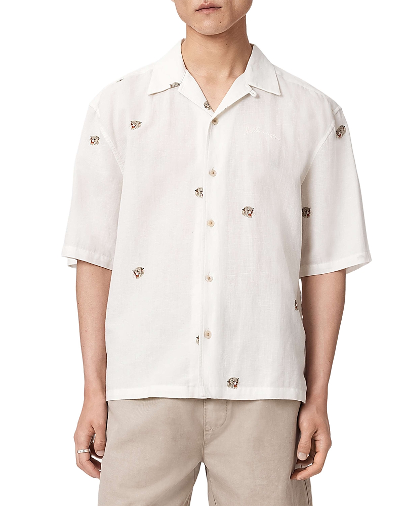 Allsaints Feline Pattern Shirt