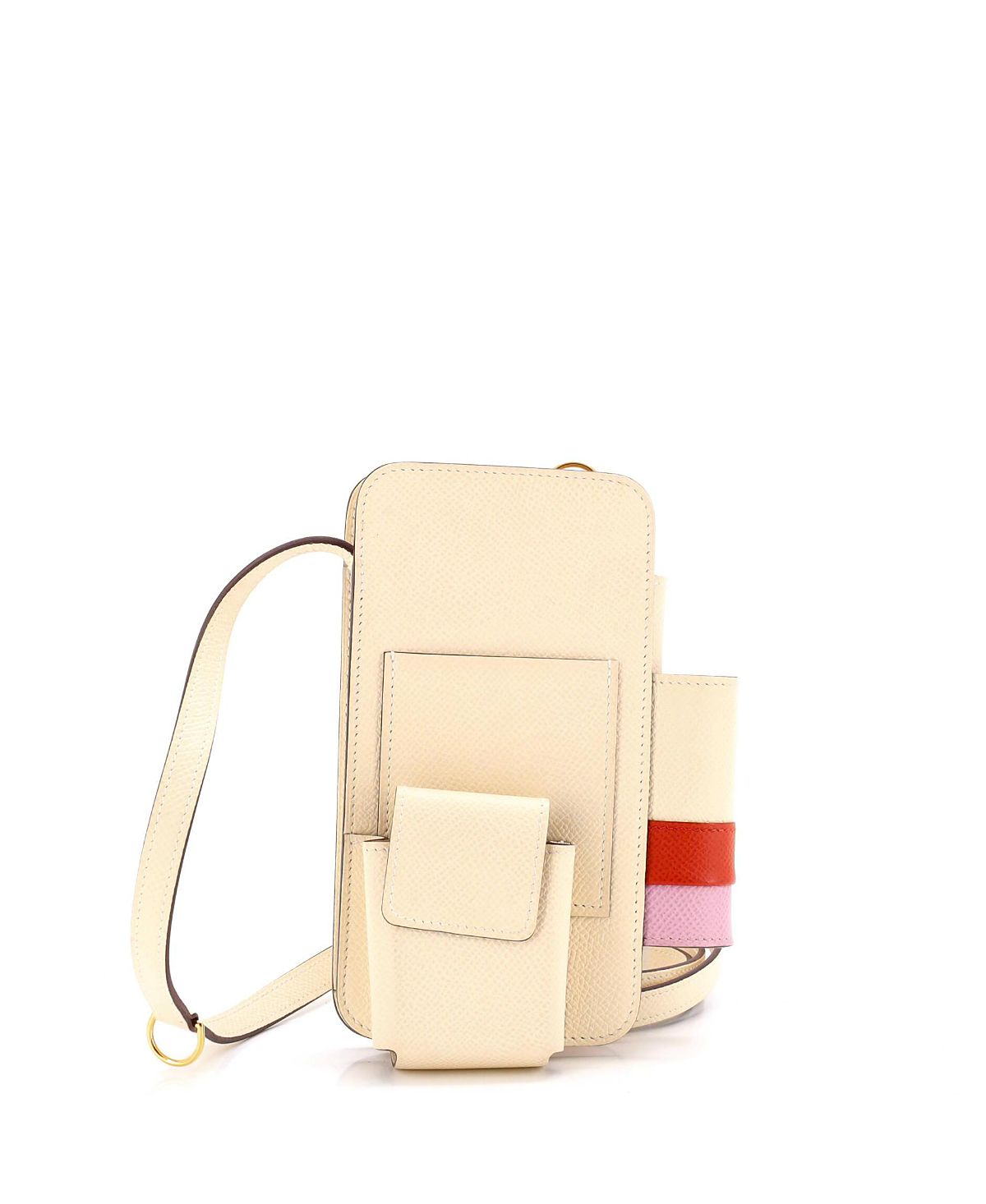 Pre-Owned HERMES Hermesway Phone Case Crossbody Bag Epsom