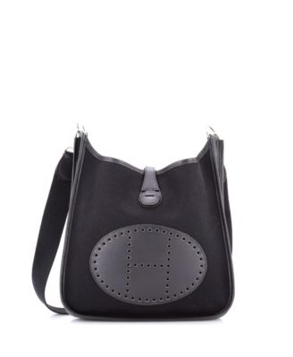 PM Evelyne Bag Gen I Toile and Leather