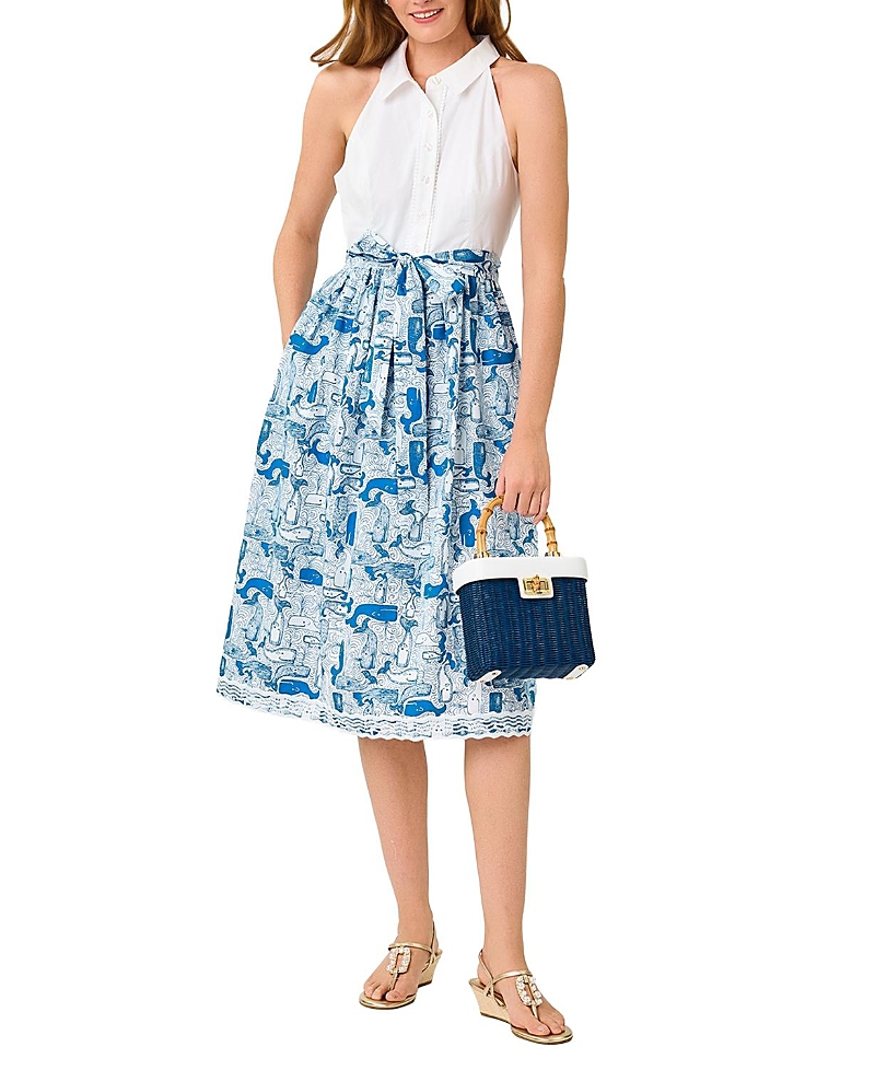 Lilly Pulitzer Mauritzia Halter Midi Shirtdress
