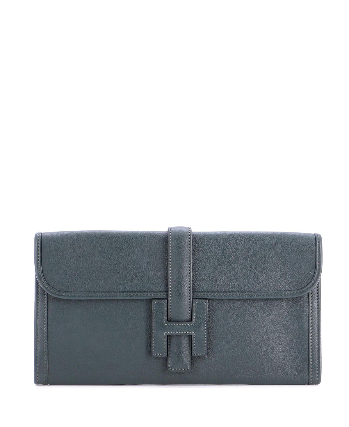 Pre-Owned HERMES 29 Jige Elan Clutch Evercolor