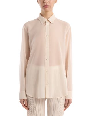 Sheer Wool Blend Top