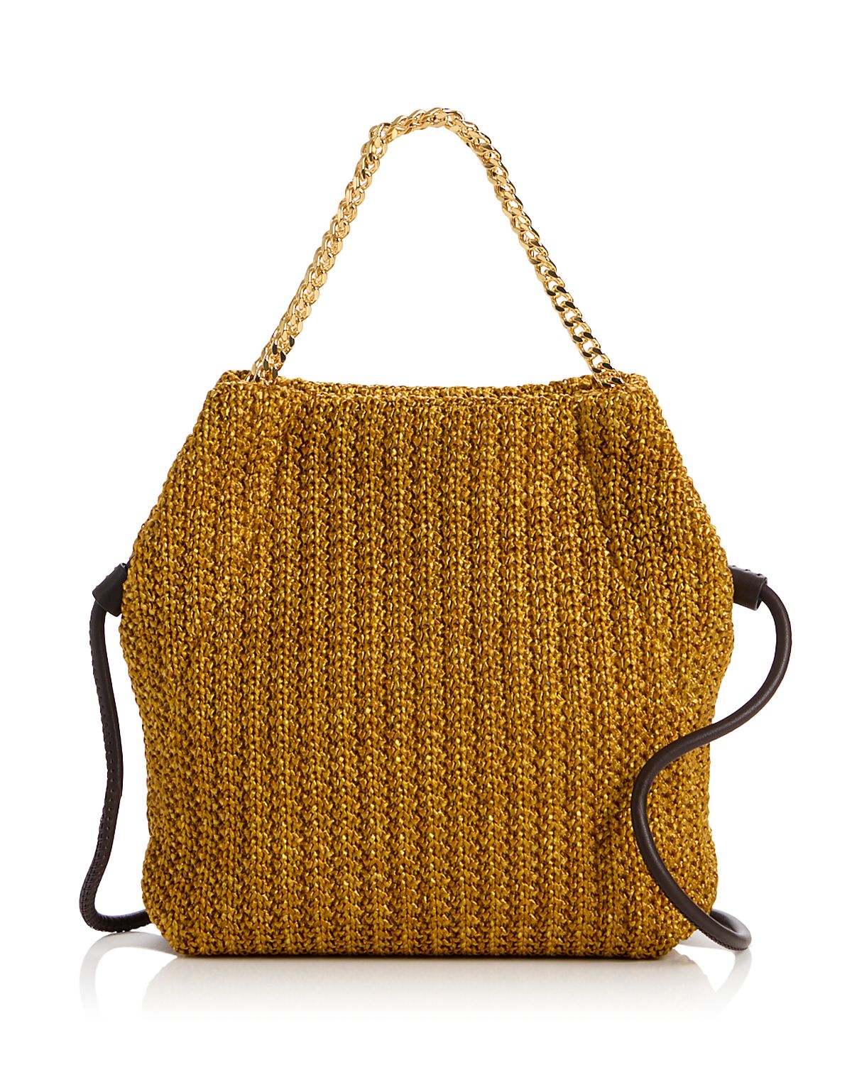Veronica Beard Small Slouch Small Raffia Shoulder Bag