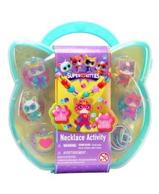  Super Kitties Necklace Activity Set, Ages 3+