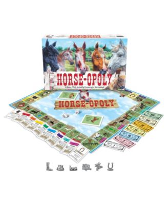 Horseopoly Monopoly Board Game, Ages 8+