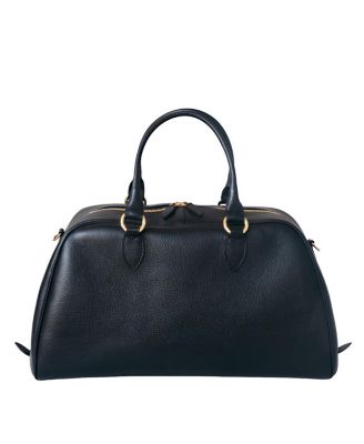  La Via Italian Leather Weekender Bag