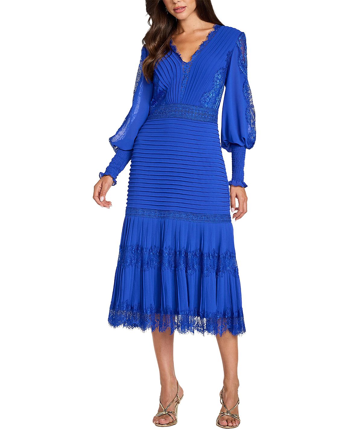 Tadashi Shoji Nyssa Bishop Sleeve Dress