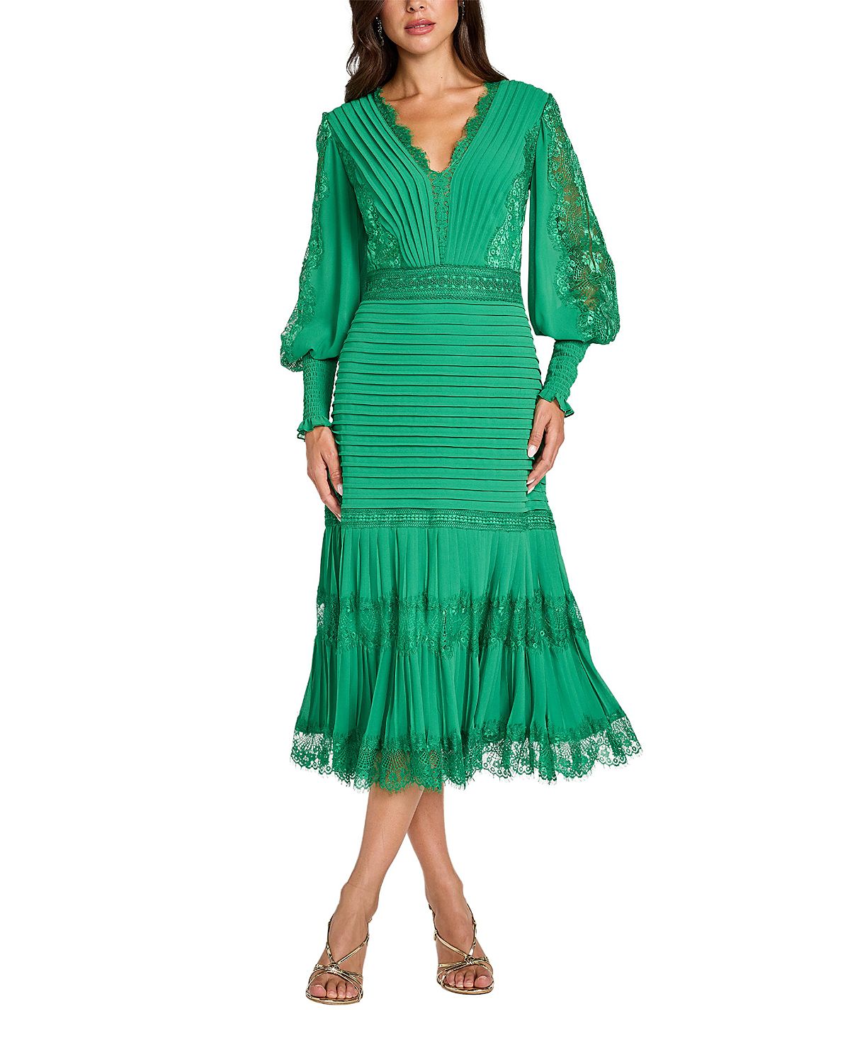 Tadashi Shoji Nyssa Bishop Sleeve Dress