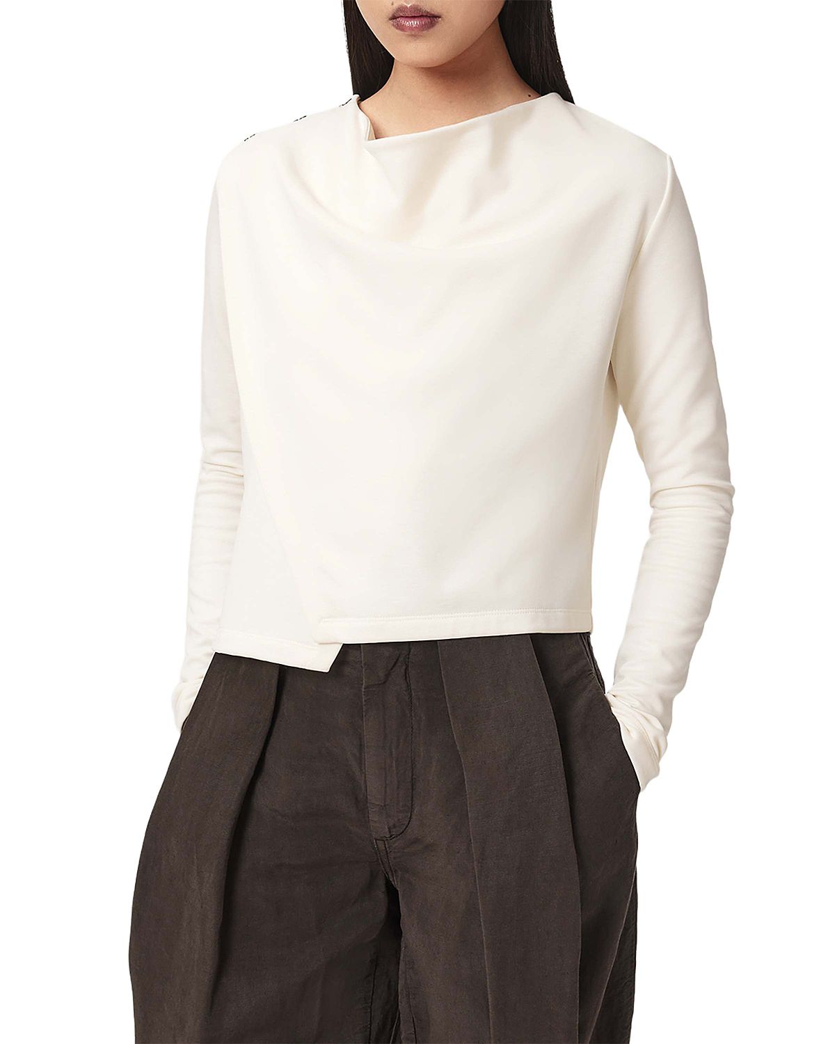 Allsaints Skyler Long Sleeve Top