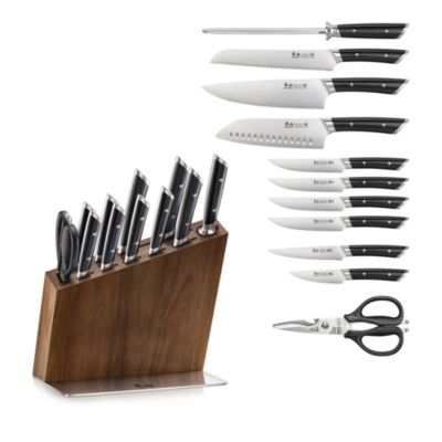 HUA 12 Piece Knife & Block Set