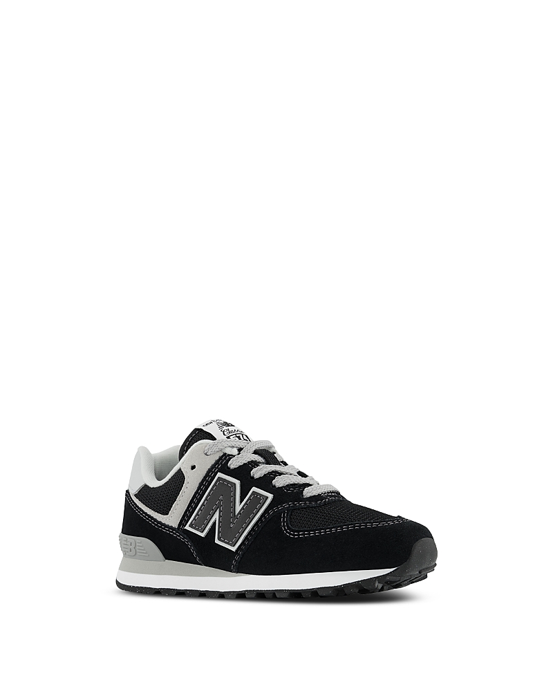 New Balance Unisex 574 Lace Up Running Sneakers - Little Kid