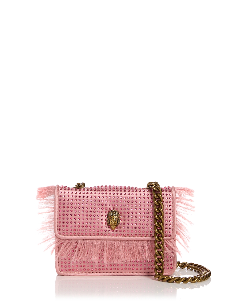 Kurt Geiger London Micro Kensington Tulle Embellished Crossbody Bag