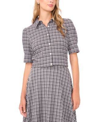 Puff Sleeve Button Down Shirt
