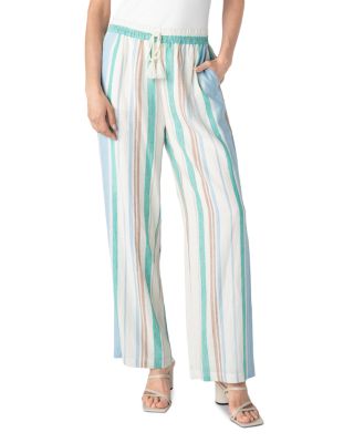 Drawstring Wide Leg Pants