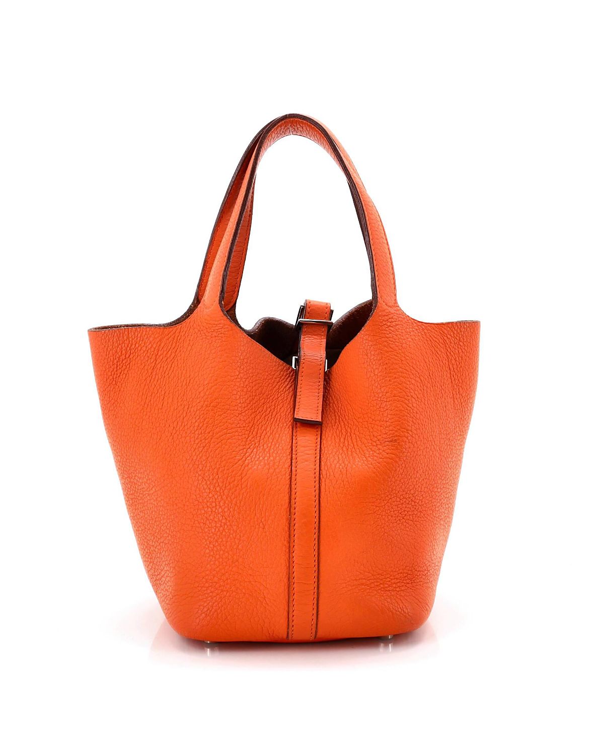 Pre-Owned HERMES Pm Picotin Bag Clemence