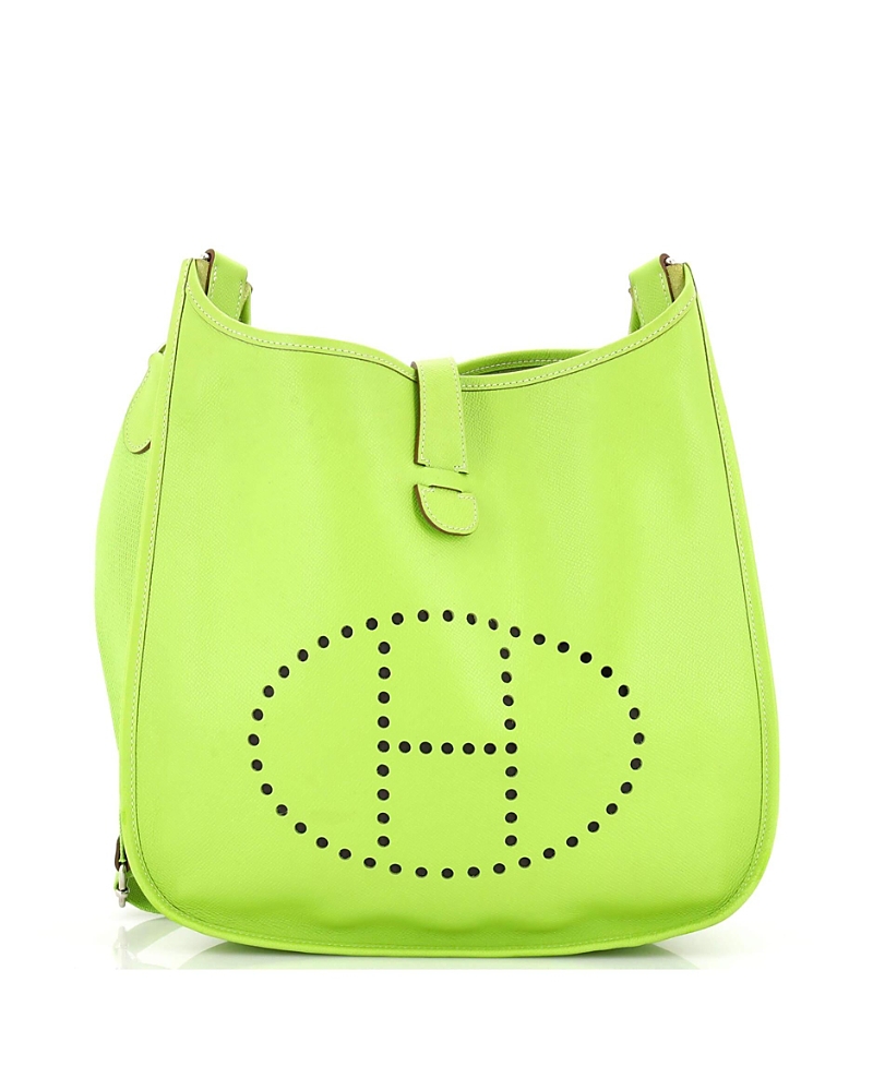 Pre-Owned HERMES Gm Evelyne Bag Gen Iii Epsom