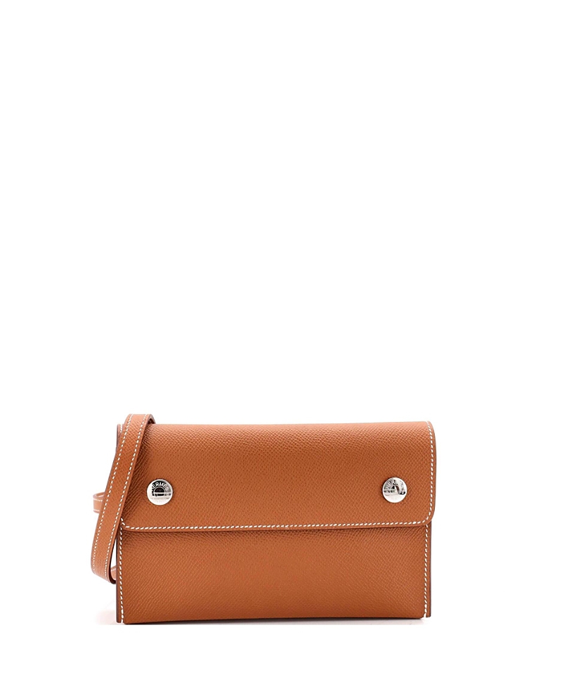 Pre-Owned HERMES Hermesnap Wallet Bag Epsom