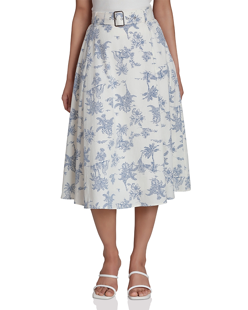 Bagatelle Belted Midi Skirt