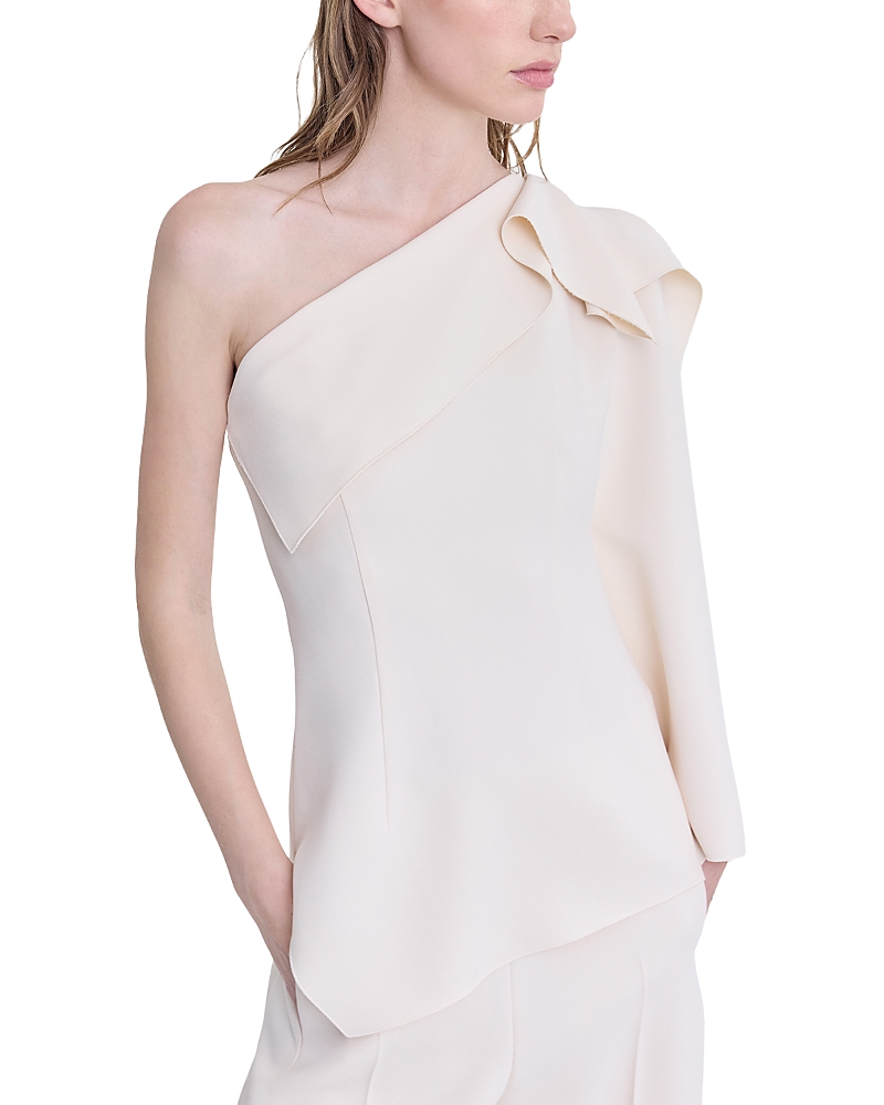 Fforme Lavinia Asymmetric One Shoulder Top
