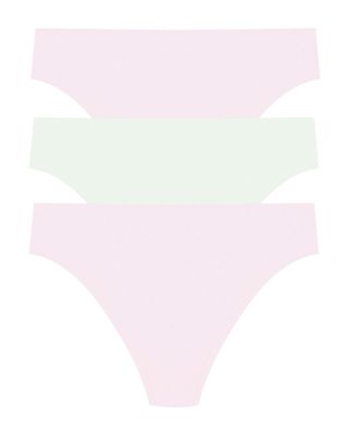 Bliss Bare Thongs, Pack Of 3