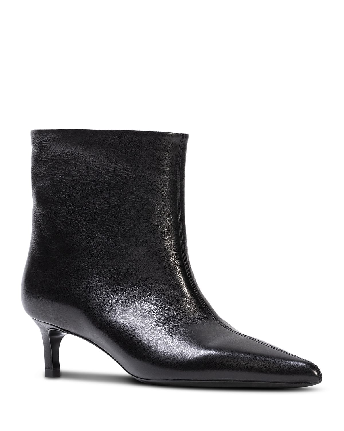 Black Suede Studio Women's Sutton 50 Leather Pull On Boots