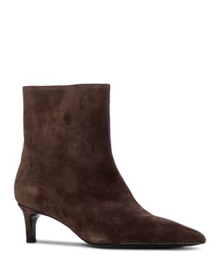 Black Suede Studio Women's Sutton 50 Leather Pull On Boots